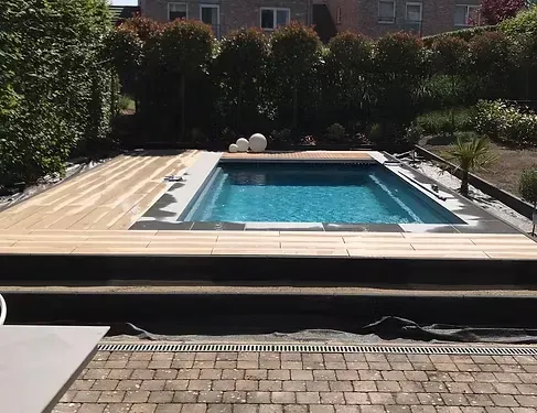 Piscine extérieure à Havelange